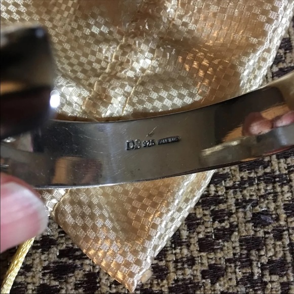 Vintage Sterling Silver Cuff - Picture 5 of 8